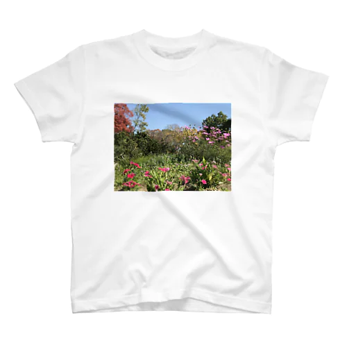 花と空 Regular Fit T-Shirt