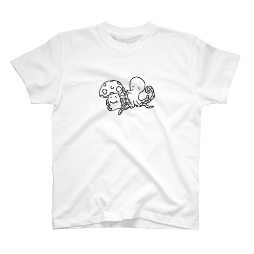タコきのこ初号機　No.1 Regular Fit T-Shirt