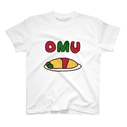 OMU OMU (余白有りVer.) Regular Fit T-Shirt