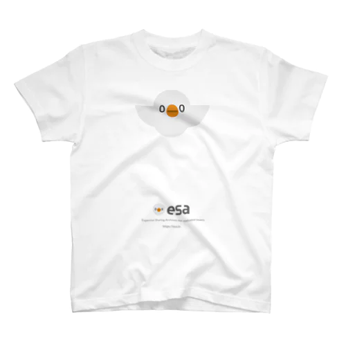 esa(\( ⁰⊖⁰)/) ｼﾛｼﾞ スタンダードTシャツ