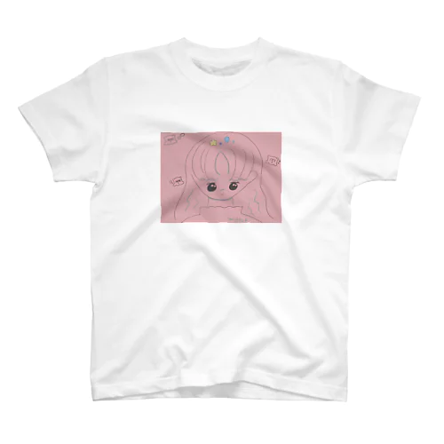 てれてれ少女 Regular Fit T-Shirt