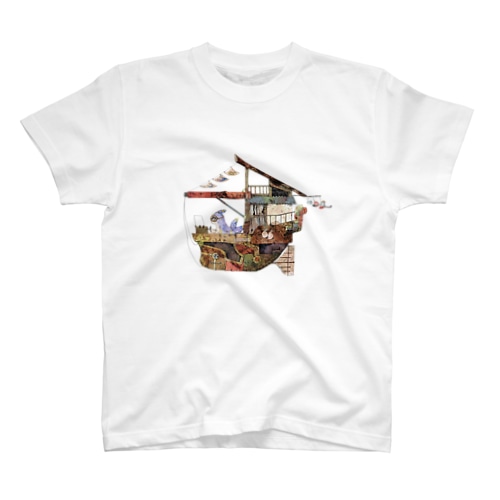 飛行船ウミウシ Regular Fit T-Shirt