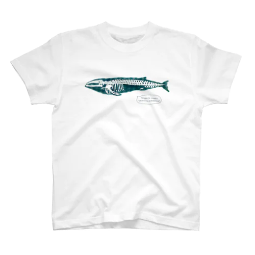 クジラの骨格 Regular Fit T-Shirt