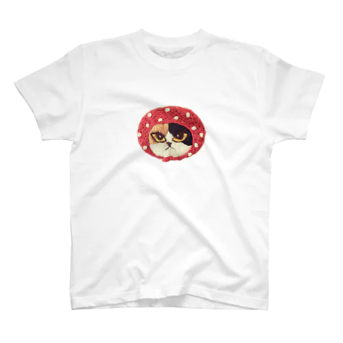 ほっかむり猫Tシャツ スタンダードTシャツ