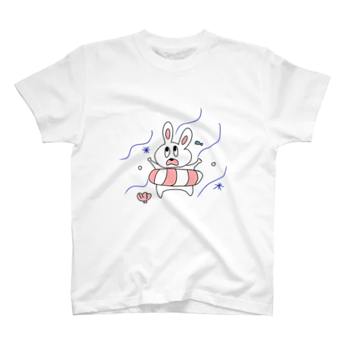 うみウサギ スタンダードTシャツ