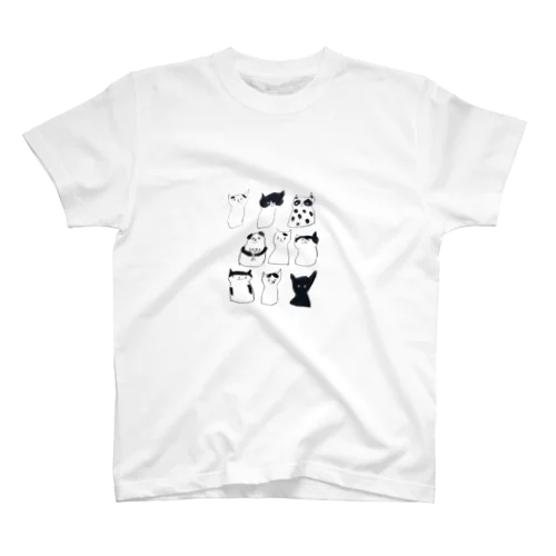 ニャンコパンダ🐼 スタンダードTシャツ