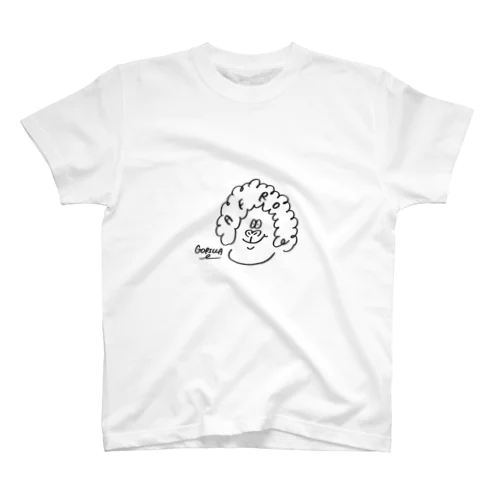 もこもこアフロごりら Regular Fit T-Shirt