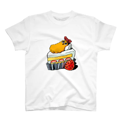 ショートケーキとエビフライ Regular Fit T-Shirt