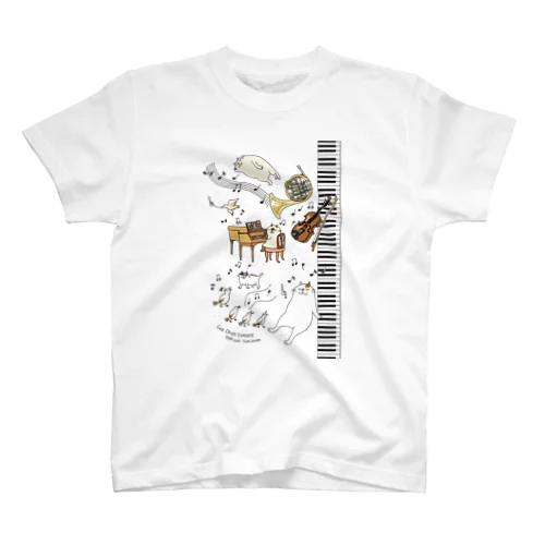 CatChips concert-鍵盤2 スタンダードTシャツ