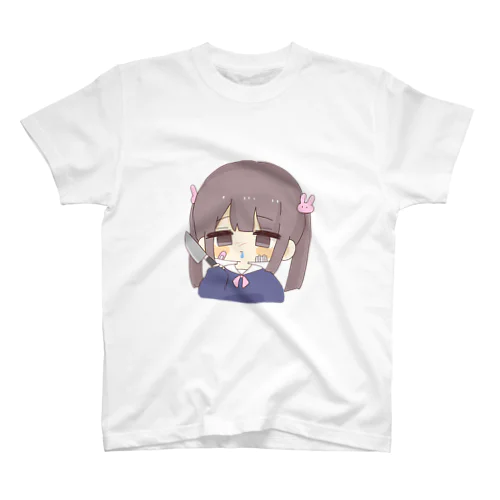 実は彼女、何も考えてません。 スタンダードTシャツ