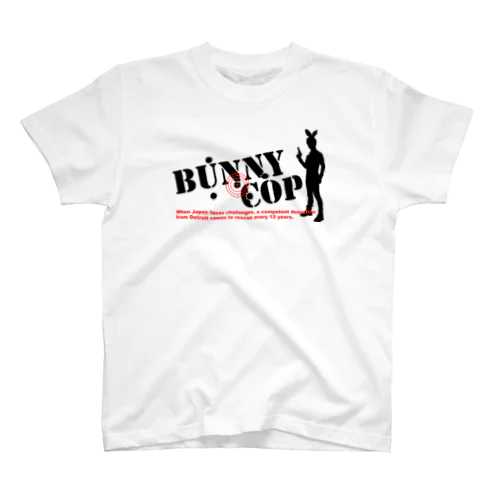 BUNNY COP LOGO B&R スタンダードTシャツ