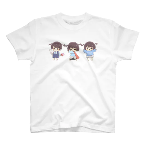 幼女決めポーズ3点セット スタンダードTシャツ