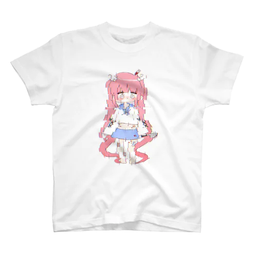 無駄にかっこよく見える女の子。 スタンダードTシャツ