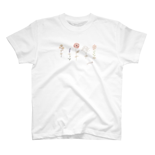 ドライフラワー Regular Fit T-Shirt