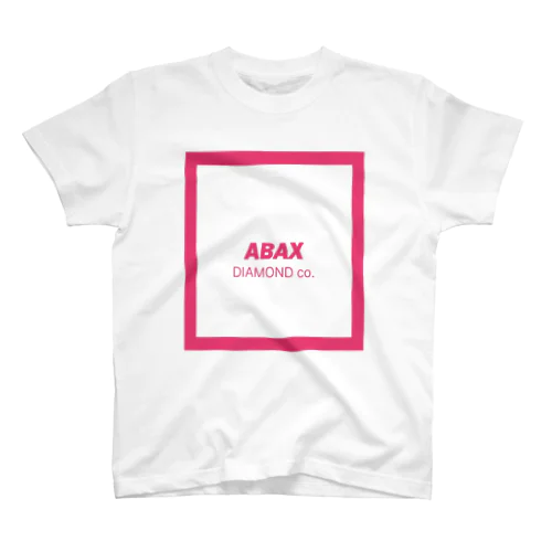 ABAX DIAMOND co. ピンクボックスピンクT Regular Fit T-Shirt