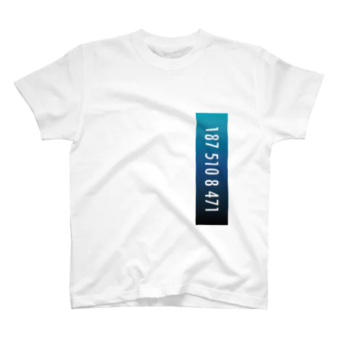 1875108471~BLUE~ Regular Fit T-Shirt