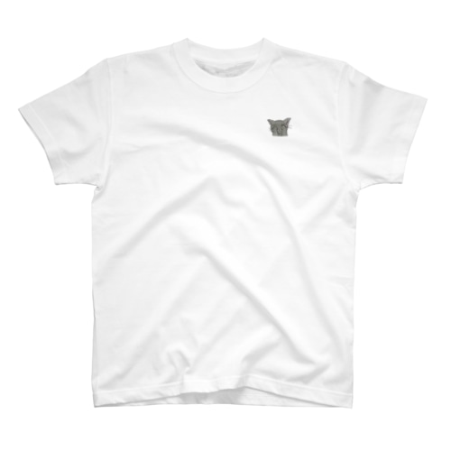 てれにゃんこ Regular Fit T-Shirt