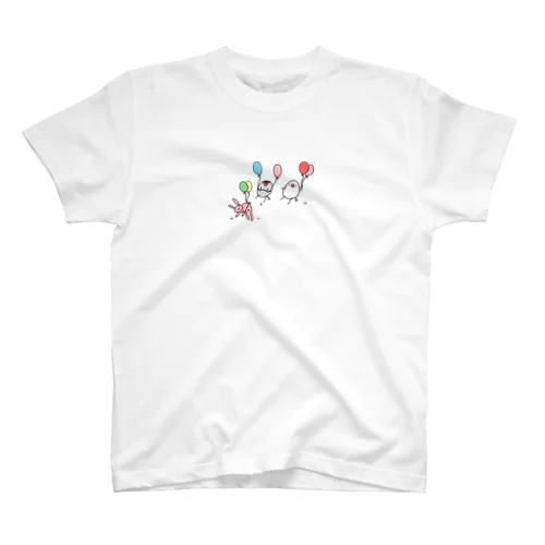 もる文鳥&パッサ スタンダードTシャツ