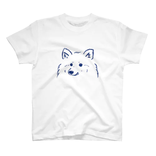 ふわふわわんこTシャツ　(さわやかカラーVer.) Regular Fit T-Shirt