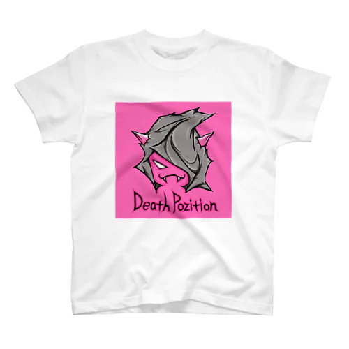 Death PozitionTシャツ_LC_001_白 Regular Fit T-Shirt