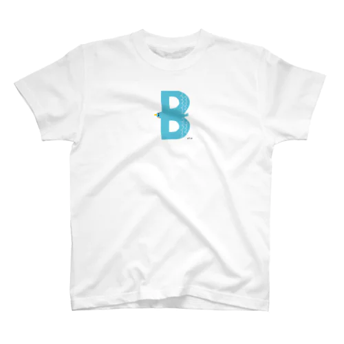 アルファベットどうぶつB2 Regular Fit T-Shirt