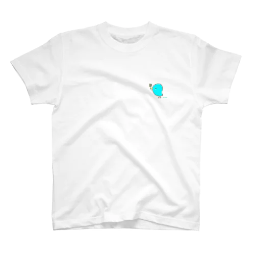 幸せのBlue bird Regular Fit T-Shirt