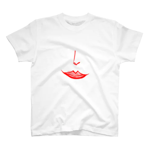 赤い唇。 Regular Fit T-Shirt
