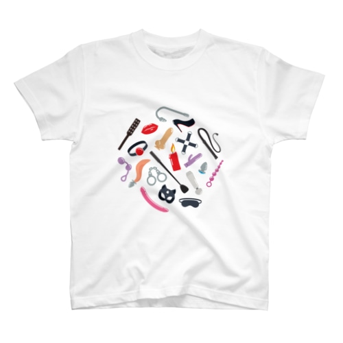 BDSM Icons (Color 01) Regular Fit T-Shirt