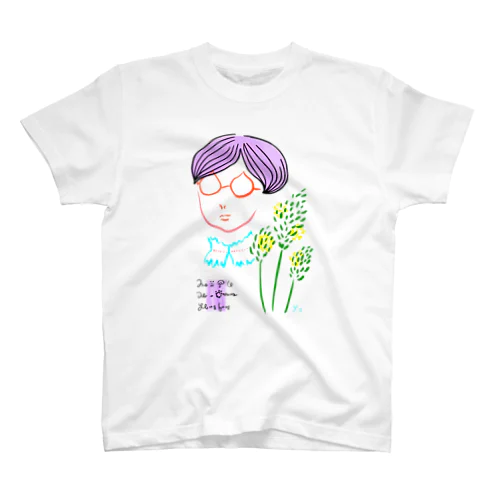 onion glasses girl Regular Fit T-Shirt