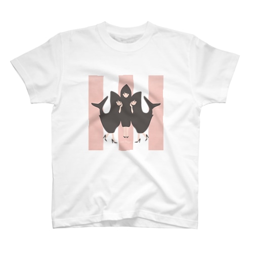 おサメ三人娘 Regular Fit T-Shirt