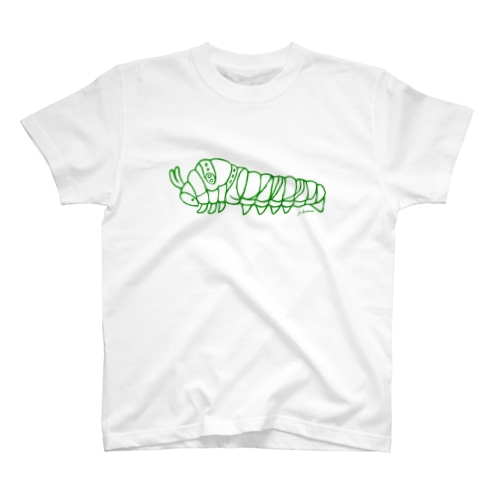 ナミアゲハ幼虫　 Regular Fit T-Shirt
