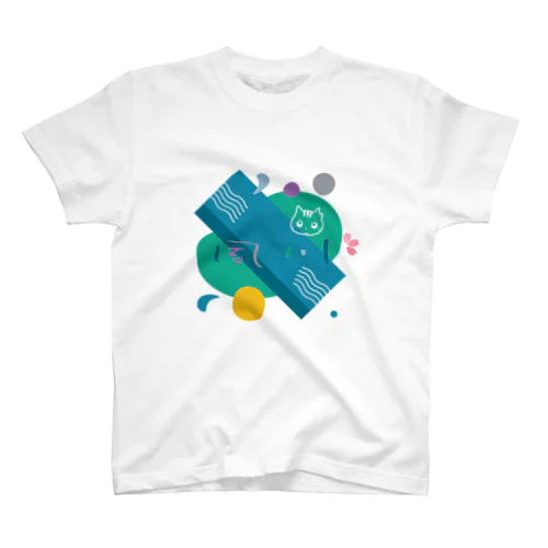 夙川の漢字をデザイン Regular Fit T-Shirt