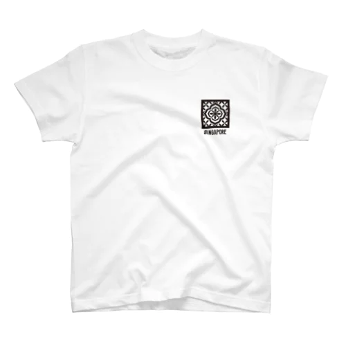 Peranakan Tile T-shirt 01 スタンダードTシャツ