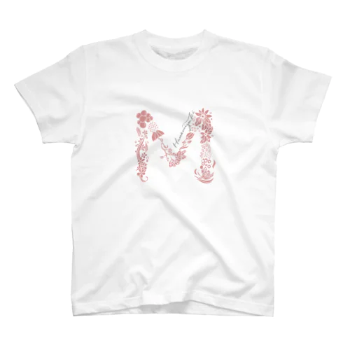 M_ハナミズキフォント Regular Fit T-Shirt