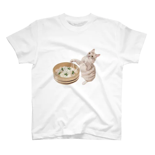 そうめん猫 Regular Fit T-Shirt