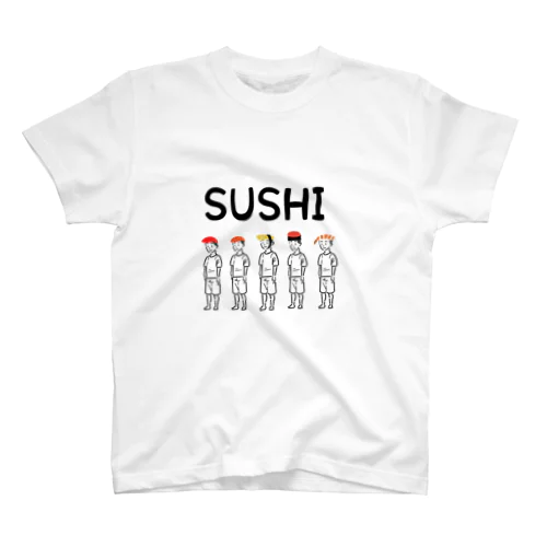 お寿司リーゼント Regular Fit T-Shirt