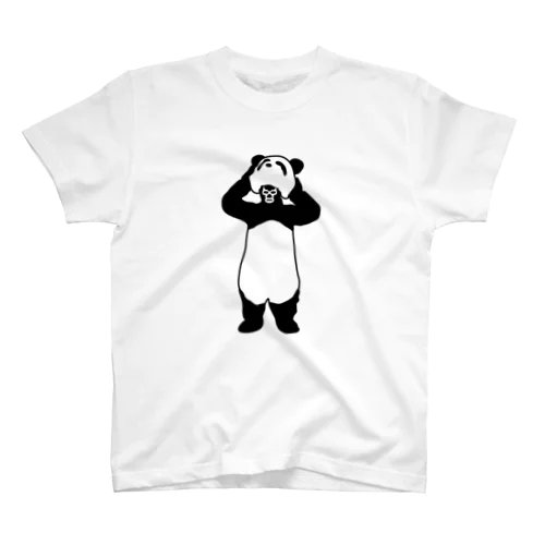 Lucha Panda スタンダードTシャツ