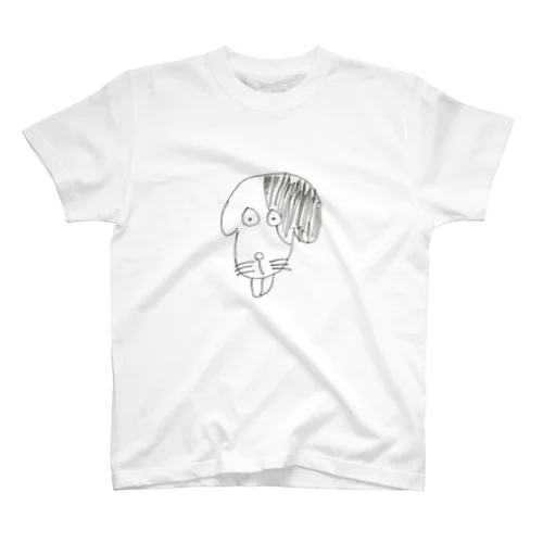 Cute Idiot Dog Regular Fit T-Shirt