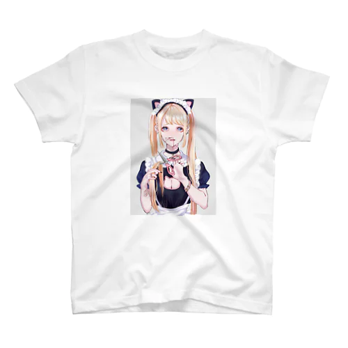 断髪にゃん スタンダードTシャツ