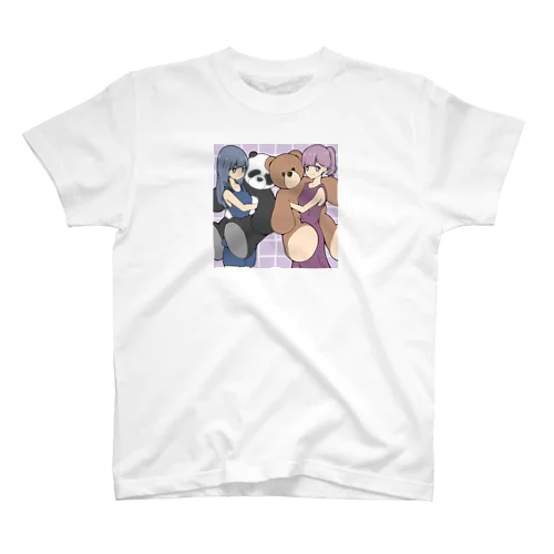 くまぱんだ　t-shirt スタンダードTシャツ