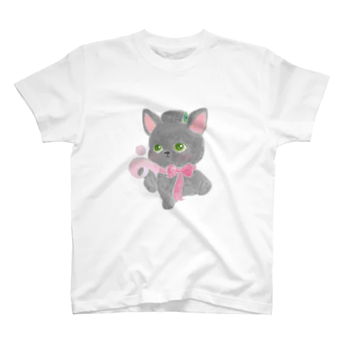 おめかし猫Tシャツ スタンダードTシャツ