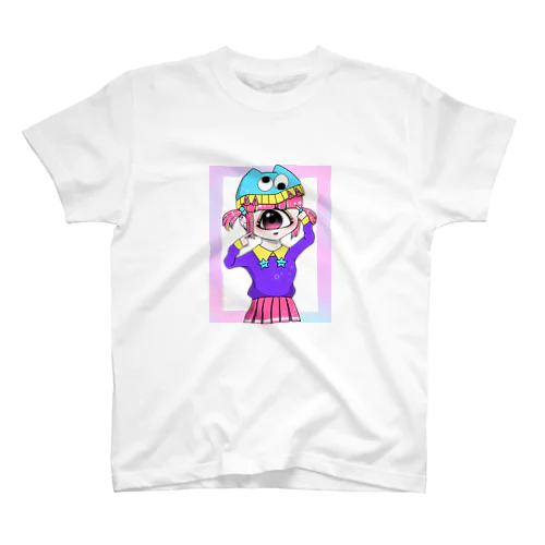 ☀︎単眼娘ぱふちゃん☁︎☁︎ スタンダードTシャツ