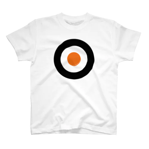 Fried Egg Mark Regular Fit T-Shirt