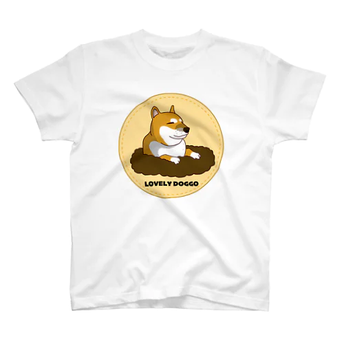 穴掘り犬こむぎさん２ スタンダードTシャツ