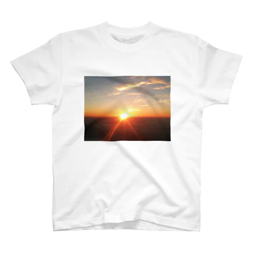 富士山の御来光&雲海 Regular Fit T-Shirt