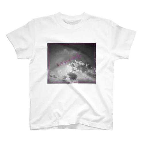 きょうのそら「青空」　Fiter④（Pink） スタンダードTシャツ