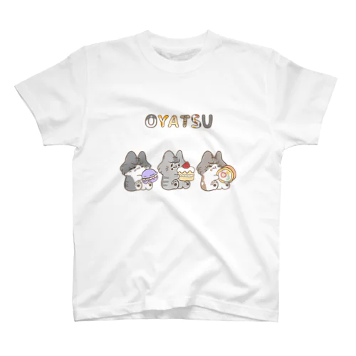 ねこねこおやつシリーズ Regular Fit T-Shirt