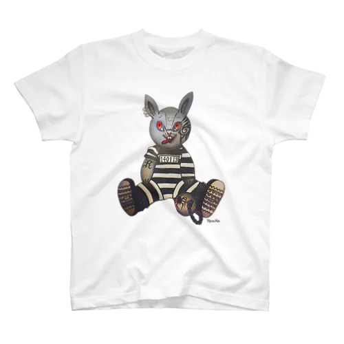 Ruuka-good rabbit - white スタンダードTシャツ