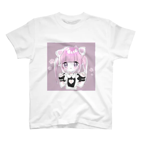 胸開きメイドちゃん スタンダードTシャツ