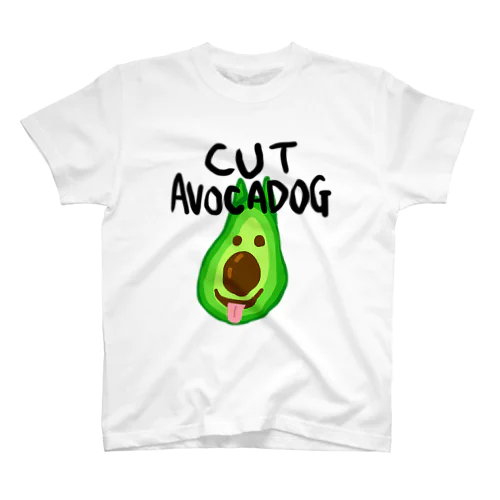 CUT  AVOCADOG 白 スタンダードTシャツ